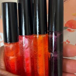 Sheer Lip Gloss  - Red, Pink, Orange, Purple